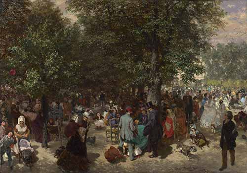 Một buổi chiều tại Vườn Tuileries, 1867