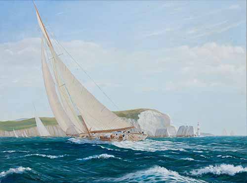 Patrick Livingstone - Yacht Racing Off the Needles