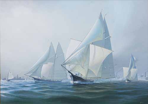 Leonard John Pearce - Great Ocean Race, 1866