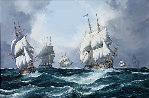 John Bentham-Dinsdale - Independence Day, 1815: Bainbridge’s Squadron Sets Out for Algiers