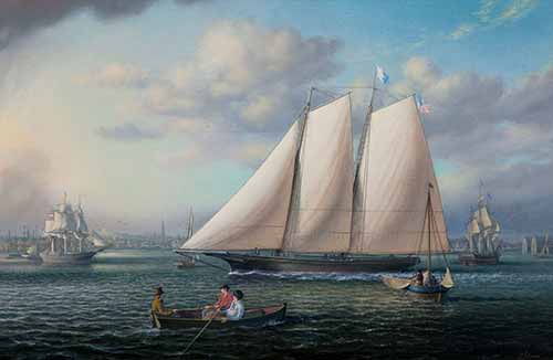 Leonard John Pearce - La Coquette Boston Pilot Boat