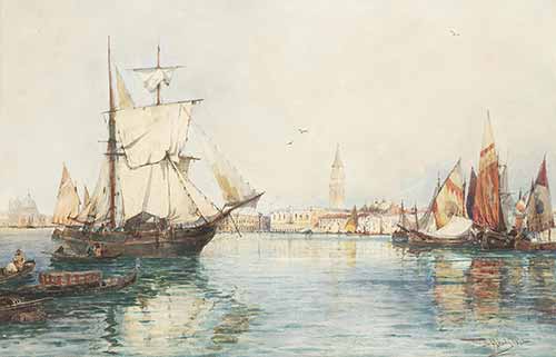 Thomas Bush Hardy - Venice, 1884