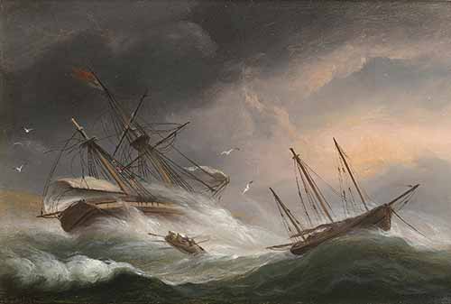 Thomas Luny - Going to the rescue