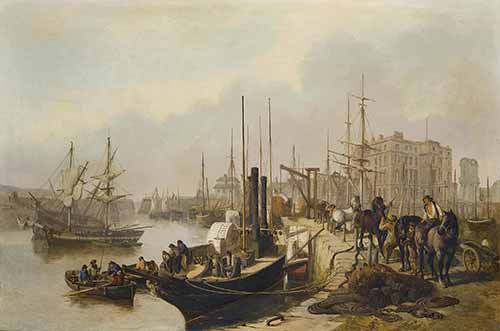 William Henry Prior - Dover Harbour in 1855