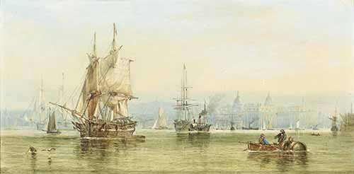 George William Crawford Chambers Jr - Shipping off Greenwich
