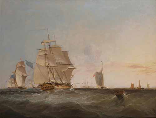 George William Crawford Chambers - Merchantmen and other shipping in the English Channel