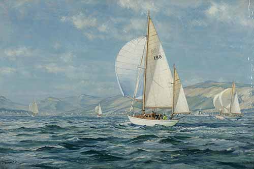 John Stobart - Navara on the Clyde