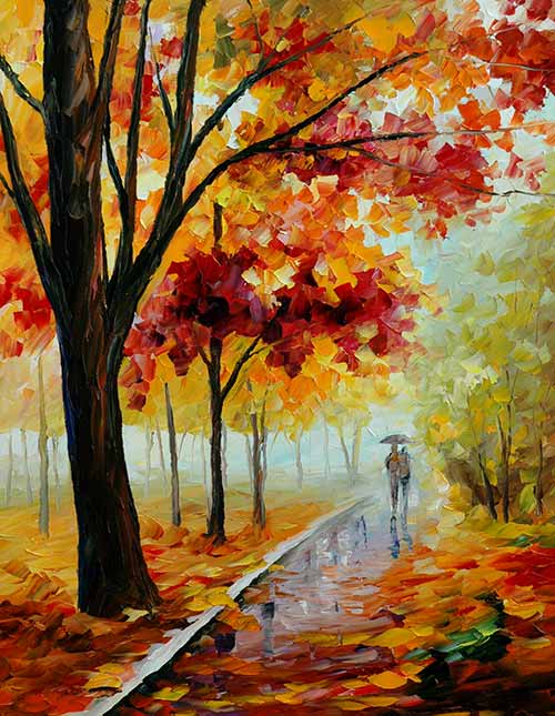 Autumn Mood - Leonid Afremov