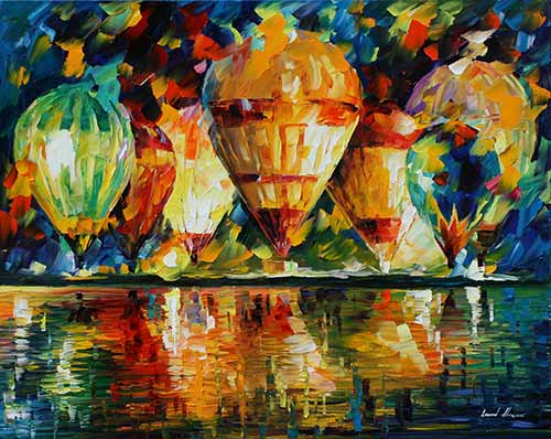 Balloon Show - Leonid Afremov