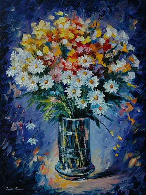 Field Bouquet - Leonid Afremov
