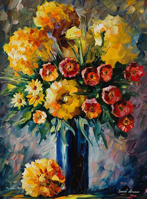 Flowers Of Happiness - Leonidafremov