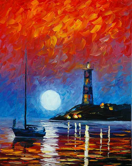 Lighthouse - Leonid Afremov