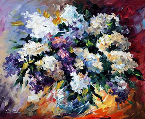 Small Lilac - Leonid Afremov