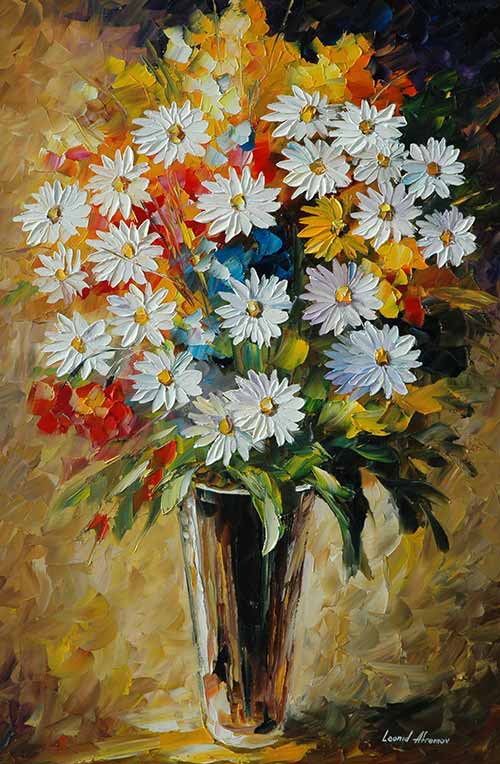 Summer bouquet - Leonid Afremov