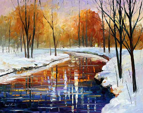 The Energy Of Winter - Leonid Afremov
