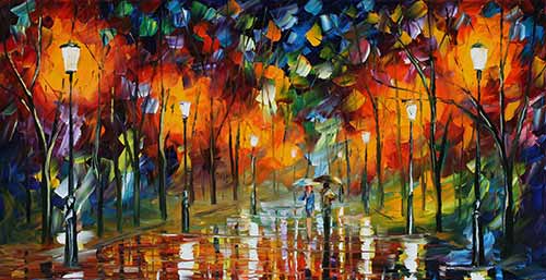 The Scent Of The Rain - Leonid Afremov