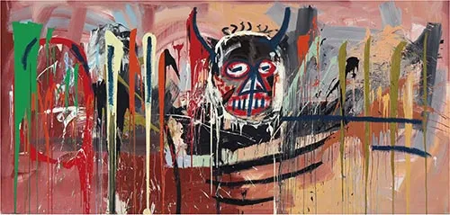 Untitled (Devil), 1982 by Jean Michel Basquiat.