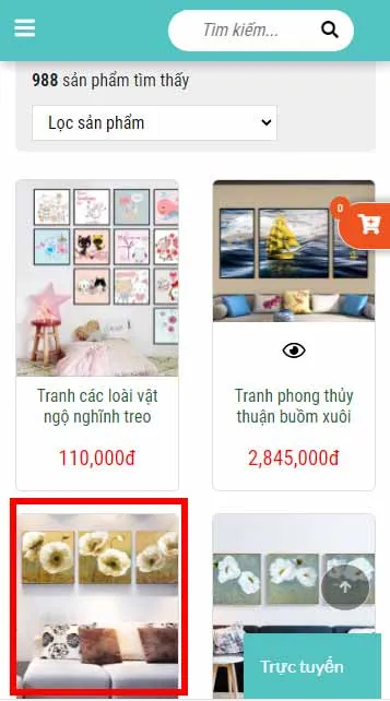 Chọn 1 sản phẩm yêu thích