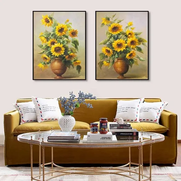 Chủ đề tranh tĩnh vật với màu sắc hài hòa nội thất