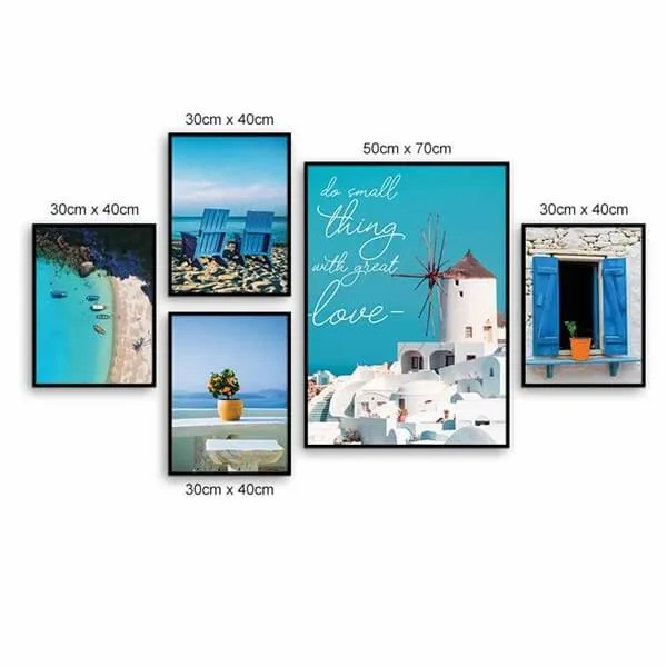 Tranh canvas phong cảnh biển làm đẹp cho căn phòng