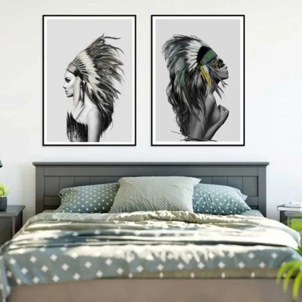 Bức tranh ấn tượng cho không gian nhà hiện đại