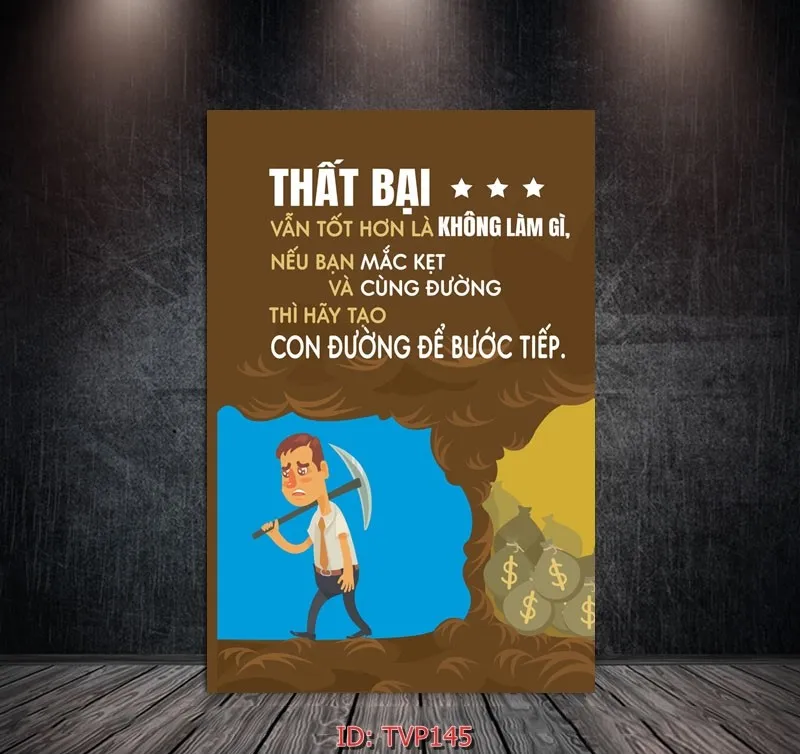 tranh động lực Canvas