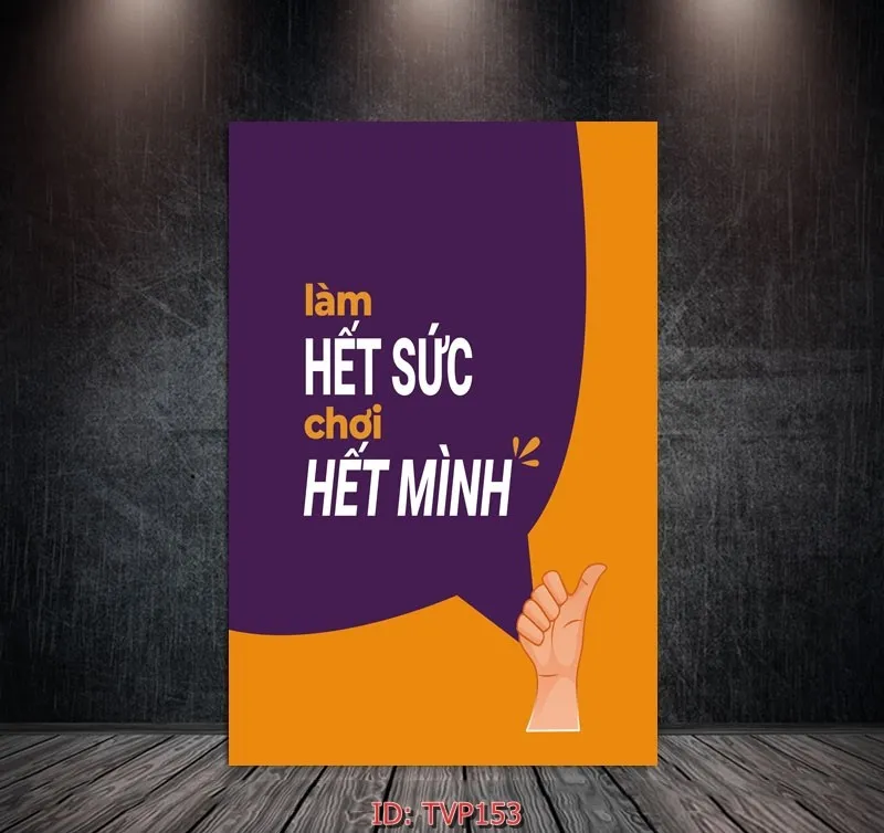 tranh động lực Canvas