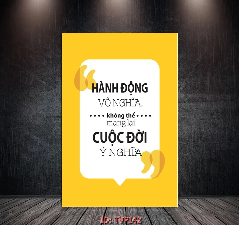 tranh động lực Canvas