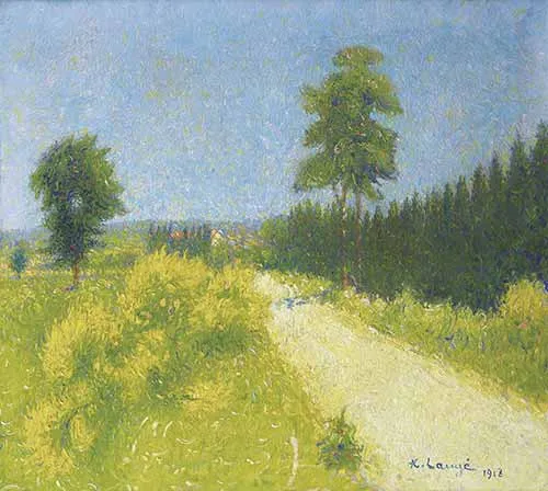 Con đường từ Belvèze đến Relai, 1918–1923 (La Route de Belvèze vers le Relai)