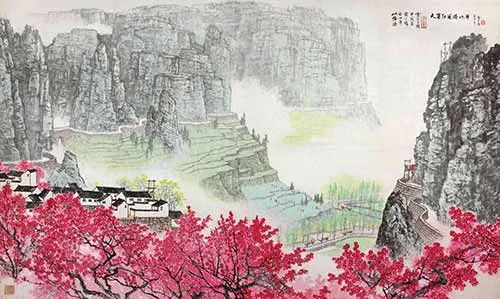 Blossom In The Mountain Village