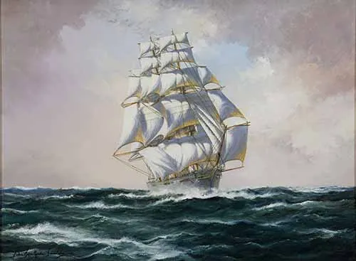 John Bentham-Dinsdale - The Clipper 'nightingale'