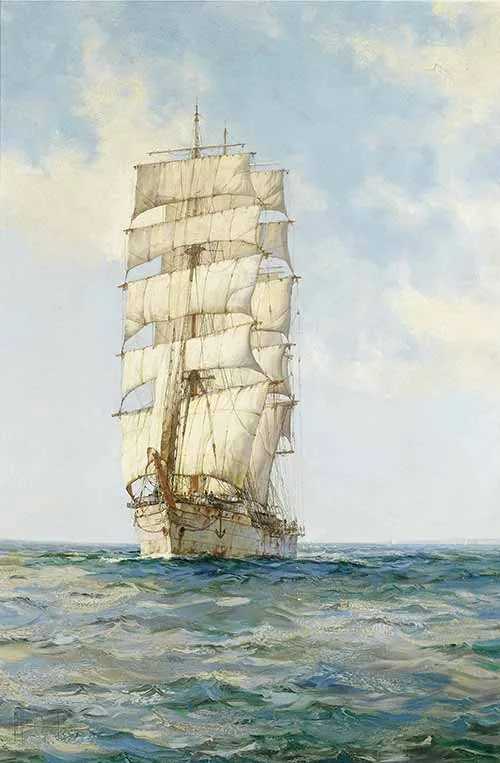 Montague Dawson - The lofty trader The Scottish Moors