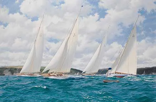 John Steven Dews - Breezy start - the final two days of the 1935 season at Dartmouth