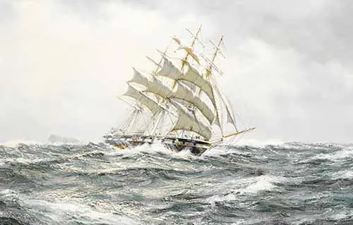 Henry Scott - Gypsy of the Horn The wool clipper Argonaut