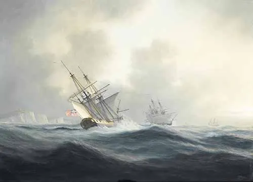 Tim Thompson - A squall off Dover