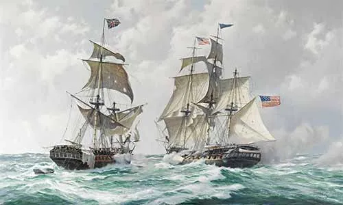 Derek G.M. Gardner  The capture of H.M.S. Macedonian by the American