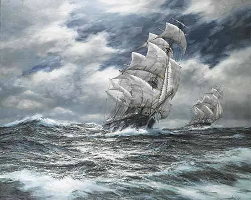 Henry Scott - Racing Home - the 'James Baines' and 'Red Jacket'