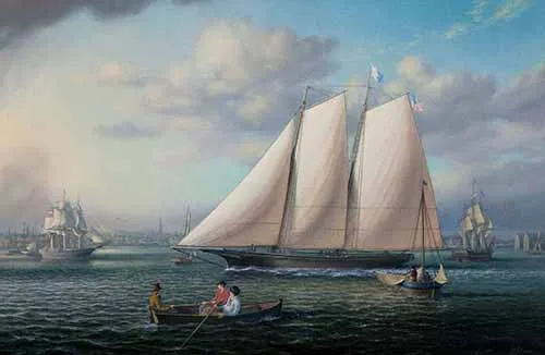 Leonard John Pearce - La Coquette Boston Pilot Boat