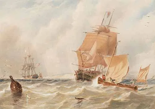 Thomas Sewell Robins - On a collision course