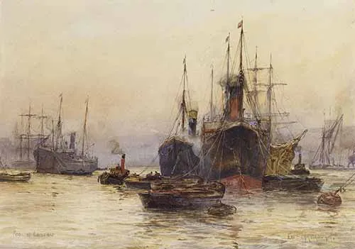Frederick William Scarborough - Pool of London