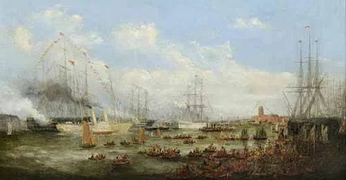 George William Crawford Chambers Jr - A Royal Naval Review