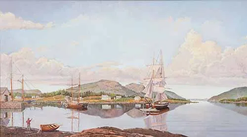 Gerald E. Fellows - Entrance of Somes Sound