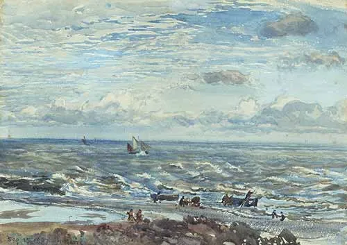 Henry Moore - Unloading the catch, 1887