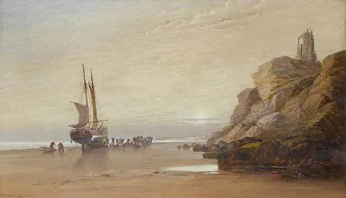 Arthur Joseph Meadows - Off Tynemouth Sands