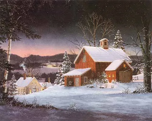 Nông trại phủ tuyết (Snowy Farm)