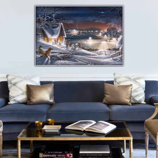 Tranh Sườn dốc đá (Boulder Ridge) của họa sĩ Terry Redlin