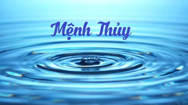 Tranh phong thủy mệnh Thủy theo quy luật ngũ hành