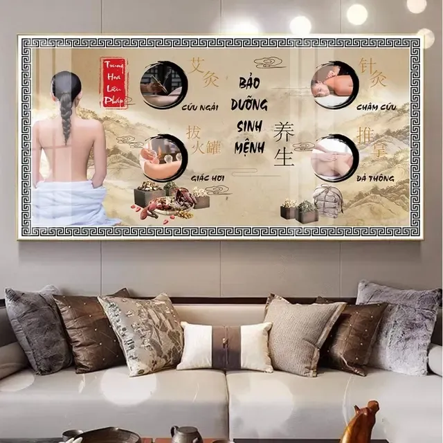 Tranh spa Dưỡng sinh Đông Y