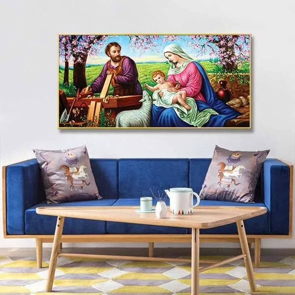 Tranh về gia đình cho các cặp vợ chồng trung niên