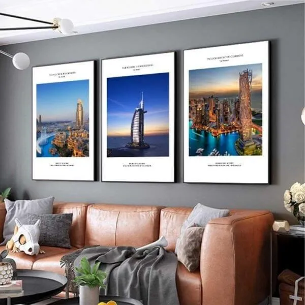 Tranh về Dubai phù hợp với những người thích du lịch